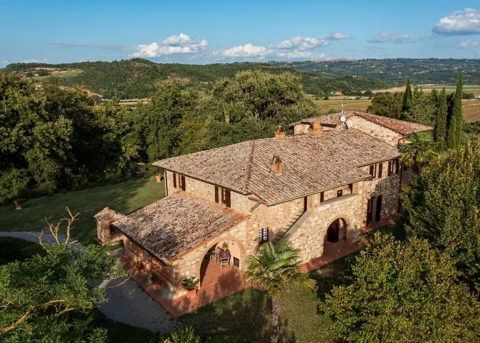Villa Palazzo Con Piscina E Ac -